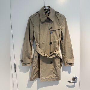 Burberry Brit Women's Trench Coat - Khaki